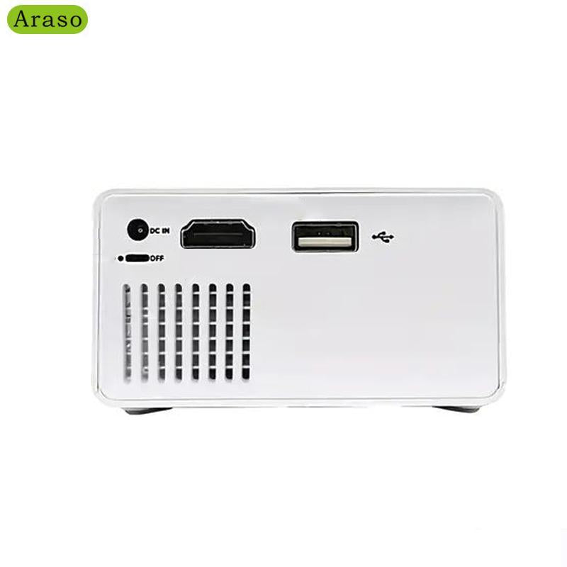Portable Mini Projector, 1.5" M100 Projector, Projector for Bedroom, Portable Small Projectors for Office Computer Connection Party Home Theater, Audio & Video Product
