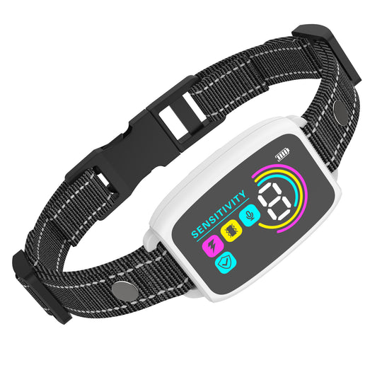 Smart Automatic anti Barking Dog Collar Rechargeable Bark Stopper Stop Barking HD Digital Display IP67 Waterproof Collar for Dogs Pet Products | Essentials Online Store
