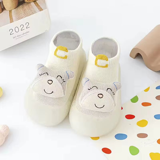 Infant Toddler Spring Summer Soft Sole Sock Shoes Cute Animals Unisex Baby Non-Slip Floor Socks Kids 0-3T Lightweight Prewalker | 