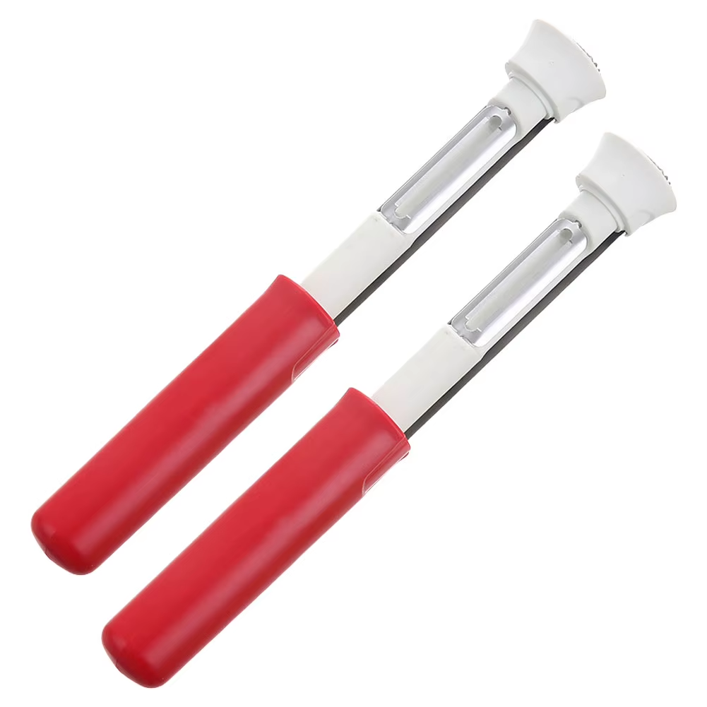 2-in-1 Telescopic Fruit Corer & Peeler – Stainless Steel Apple Core Remover for Apples, Pears & Potatoes | Essentials