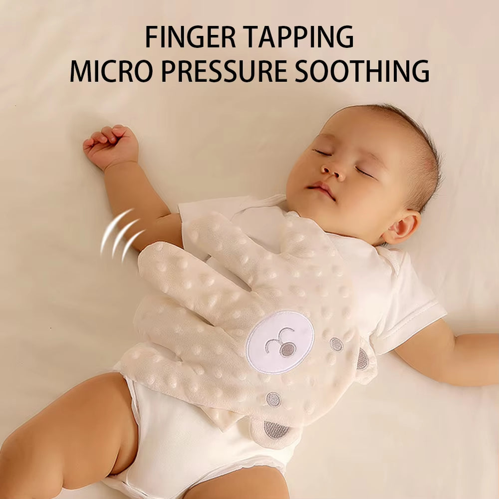 Soothing Baby Sleep Aid Pillow Babies Soothing Palms Baby Sleep Aid Infant Calming Sleeper Remote Control Hand Palms for Toddler - At Essentials Online Store 