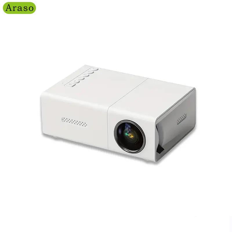 Portable Mini Projector, 1.5" M100 Projector, Projector for Bedroom, Portable Small Projectors for Office Computer Connection Party Home Theater, Audio & Video Product