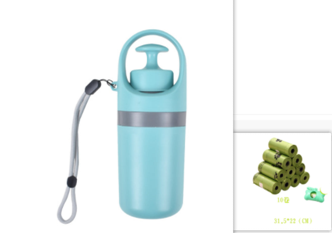 Portable Lightweight Dog Pooper Scooper with Built-In Poop Bag Dispenser Eight-Claw Shovel for Pet Toilet Picker Pet Products | Essentials Online Store 