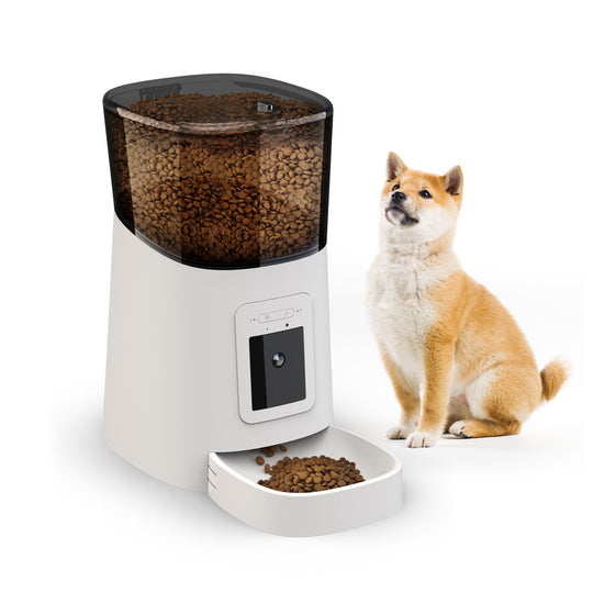 Revolutionize Your Pet's Feeding Routine with the Smart WiFi Pet Feeder – Automatic Dispenser with HD Camera
