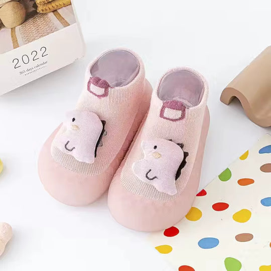 Infant Toddler Spring Summer Soft Sole Sock Shoes Cute Animals Unisex Baby Non-Slip Floor Socks Kids 0-3T Lightweight Prewalker | 
