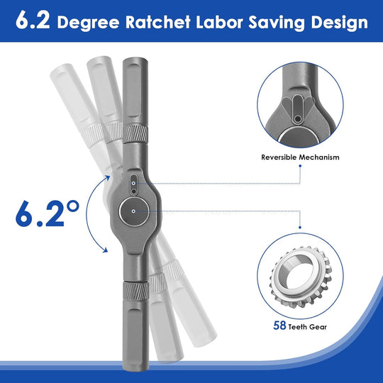 24-in-1 Magnetic Ratchet Screwdriver Set – Compact Portable Multi-Bit Tool with Reversible High-Torque Handle | Essentials