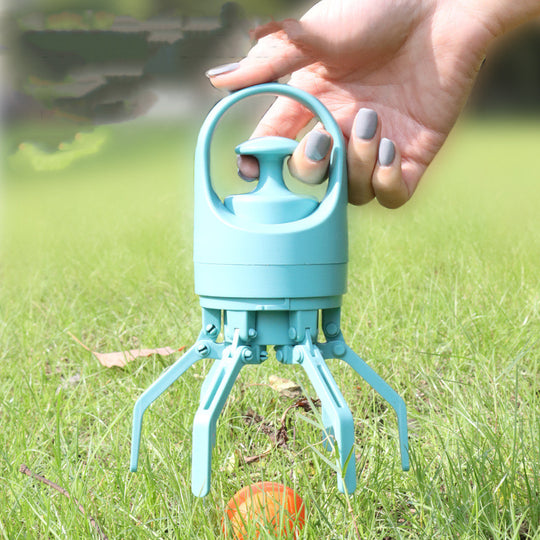 Portable Lightweight Dog Pooper Scooper with Built-In Poop Bag Dispenser Eight-Claw Shovel for Pet Toilet Picker Pet Products | Essentials Online Store 