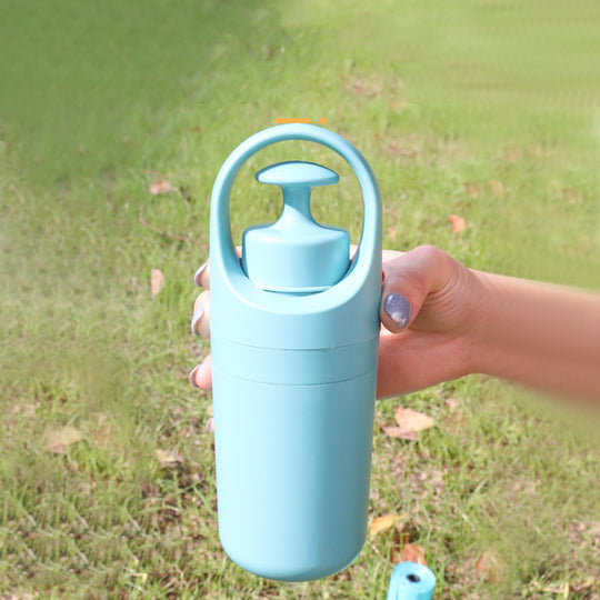 Portable Lightweight Dog Pooper Scooper with Built-In Poop Bag Dispenser Eight-Claw Shovel for Pet Toilet Picker Pet Products | Essentials Online Store 