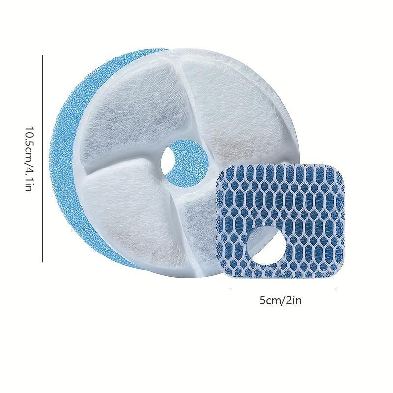 Cat Water Fountain, Smart Pet Water Fountain with Filter Element, Visual Water Level Pet Drinking Fountain, Pet Feeding Supplies for Cats and Dogs