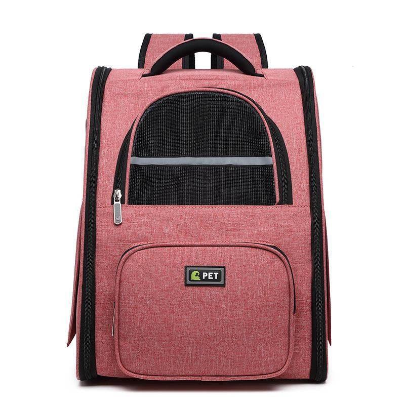 Pet Products Backpack Portable Pet Bag Breathable Cat Bag Dog Backpack Dog Pet Backpack | Essentials Online Store 