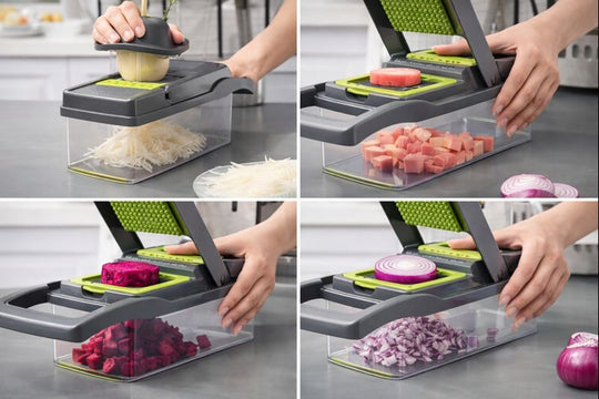 All-in-One Vegetable & Onion Chopper Pro (16-in-1)