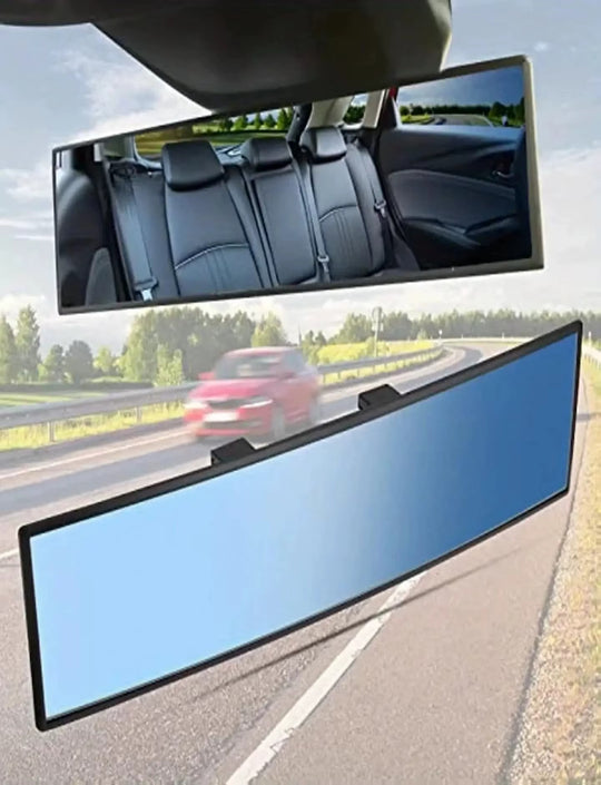 Car Rearview Safety Mirror – Wide Angle Convex Blind Spot Monitor for Safer Driving |  Essentials