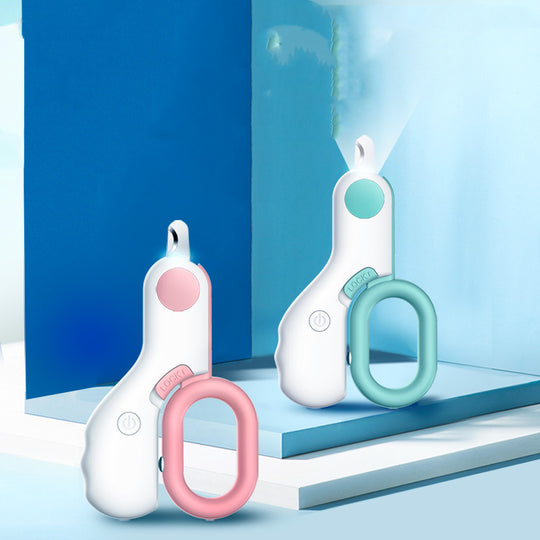 LED Illuminating Line Pet Mini ABS Nail Trimmer | Essentials Online Store