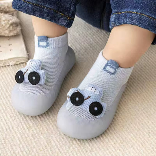 Infant Toddler Spring Summer Soft Sole Sock Shoes Cute Animals Unisex Baby Non-Slip Floor Socks Kids 0-3T Lightweight Prewalker | 