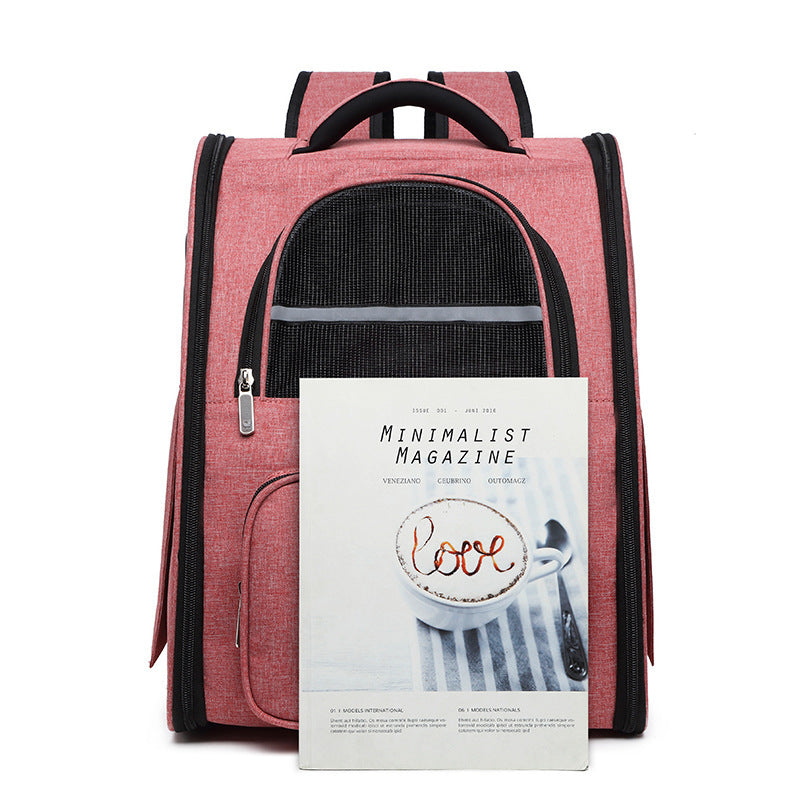 Pet Products Backpack Portable Pet Bag Breathable Cat Bag Dog Backpack Dog Pet Backpack | Essentials Online Store 