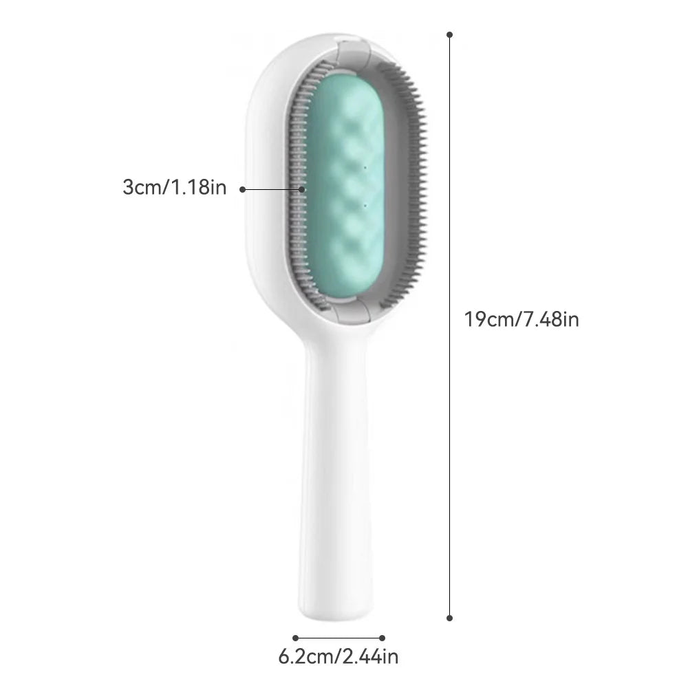 Creative Update 4 in 1 Cat Dog Grooming Comb with Water Tank Double Sided Hair Removal Brush, Pet Grooming Brush for Long&Short Haired Cats | Essentials Online store