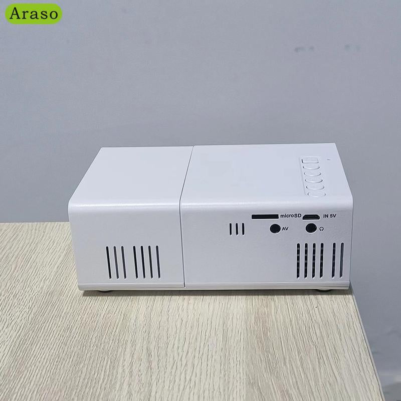 Portable Mini Projector, 1.5" M100 Projector, Projector for Bedroom, Portable Small Projectors for Office Computer Connection Party Home Theater, Audio & Video Product