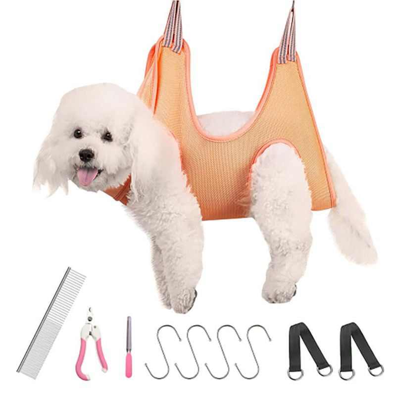 Trimming Small and Medium Cat and Dog Grooming Hammocks | Essentials Online Store