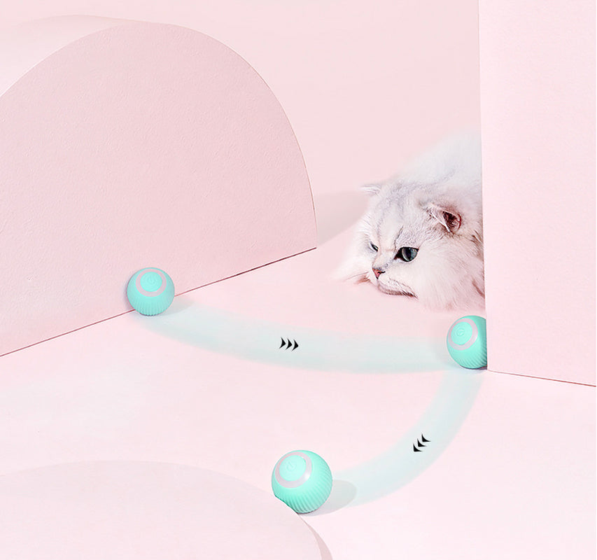Cat Gravity Intelligent Rolling Ball Tease Toy Pet Automatic Rotating Ball | Essentials online Store