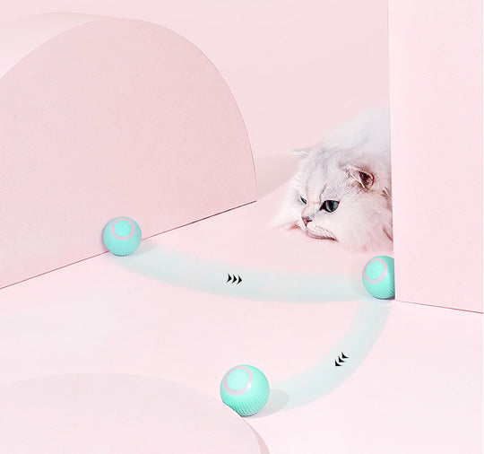 Cat Gravity Intelligent Rolling Ball Tease Toy Pet Automatic Rotating Ball | Essentials online Store