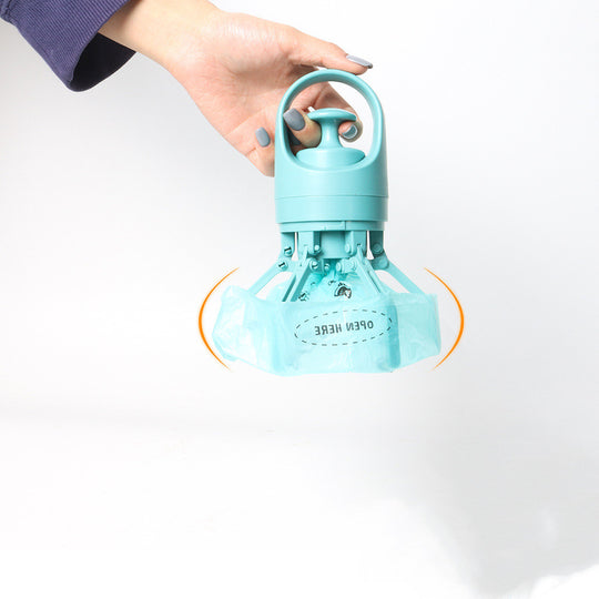 Portable Lightweight Dog Pooper Scooper with Built-In Poop Bag Dispenser Eight-Claw Shovel for Pet Toilet Picker Pet Products | Essentials Online Store 