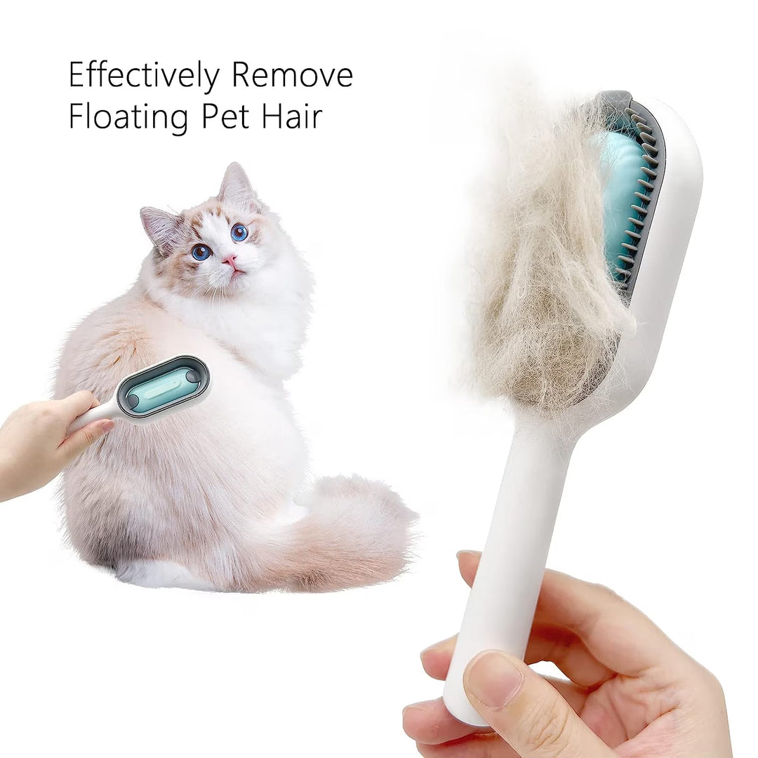 Creative Update 4 in 1 Cat Dog Grooming Comb with Water Tank Double Sided Hair Removal Brush, Pet Grooming Brush for Long&Short Haired Cats | Essentials Online store