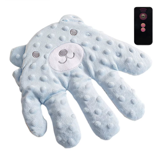 Soothing Baby Sleep Aid Pillow Babies Soothing Palms Baby Sleep Aid Infant Calming Sleeper Remote Control Hand Palms for Toddler - At Essentials Online Store 