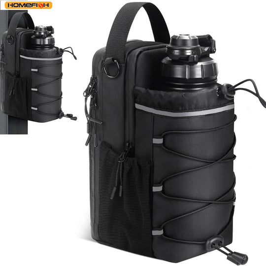 Homefish Magnetic Gym Bag for Sling Bottle with Magnetic Attachment | Water Bottle Holder, Gym Pouch, Crossbody Bag | Essentials Online Store