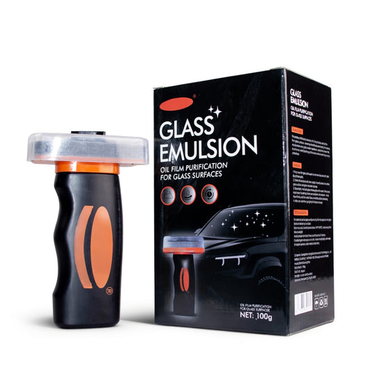 Handheld Glass Oil-Film Remover- Windshield Rain Repellent Coating for Auto Glass & Mirrors Anti-Fog & Oil Film Removal | Essentials