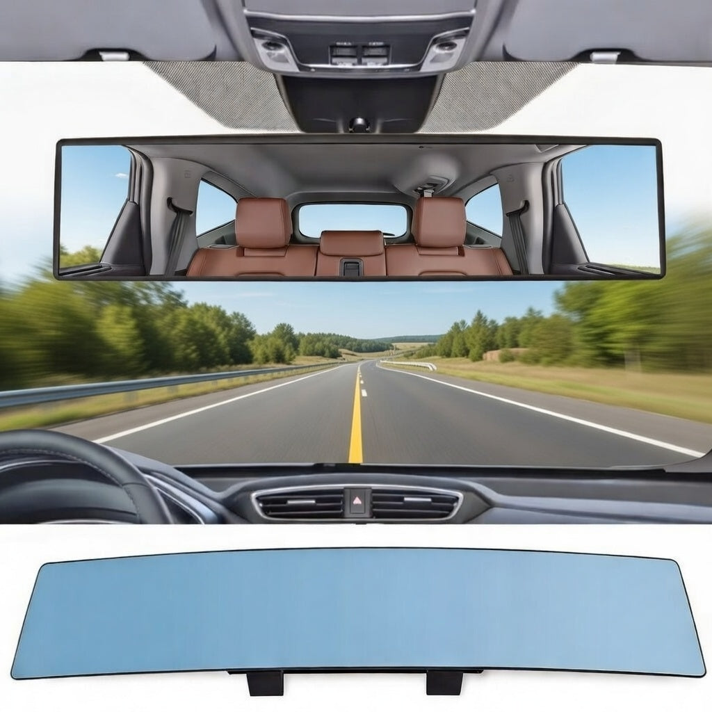 Car Rearview Safety Mirror – Wide Angle Convex Blind Spot Monitor for Safer Driving |  Essentials