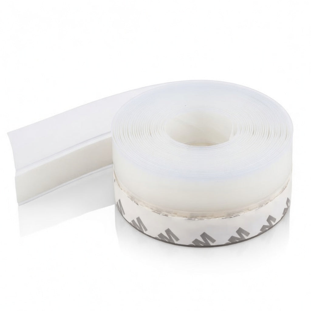 5M Self-Adhesive Door Bottom Seal Strip – Weatherproof Rubber Draft Stopper for Doors & Windows | Essentials