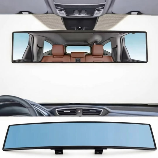 Car Rearview Safety Mirror – Wide Angle Convex Blind Spot Monitor for Safer Driving |  Essentials