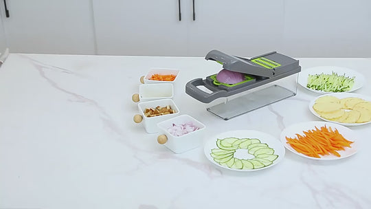 All-in-One Vegetable & Onion Chopper Pro (16-in-1)